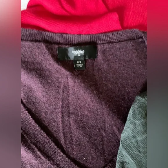 Group of 6 knit cardigans Jcrew H&M Banana Rep Mossimo Premis many NWT all M - Picture 9 of 16